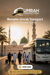 Reliable Haramain Transport bus service for Umrah pilgrims in Madinah