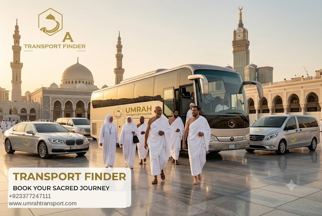 Nusuk transport booking vehicles for seamless Umrah travel