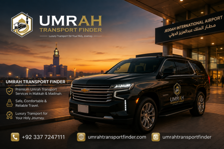 Blogs Umrah transport in Saudi Arabia – private car for airport and Makkah Madinah transfers