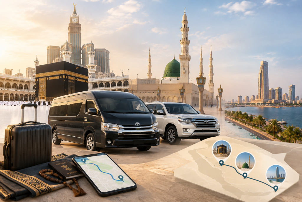Umrah Transport Cost 2026 complete price guide for Makkah and Madinah